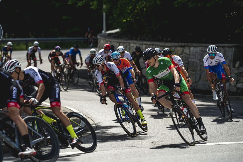 Wettkampf im Radsport