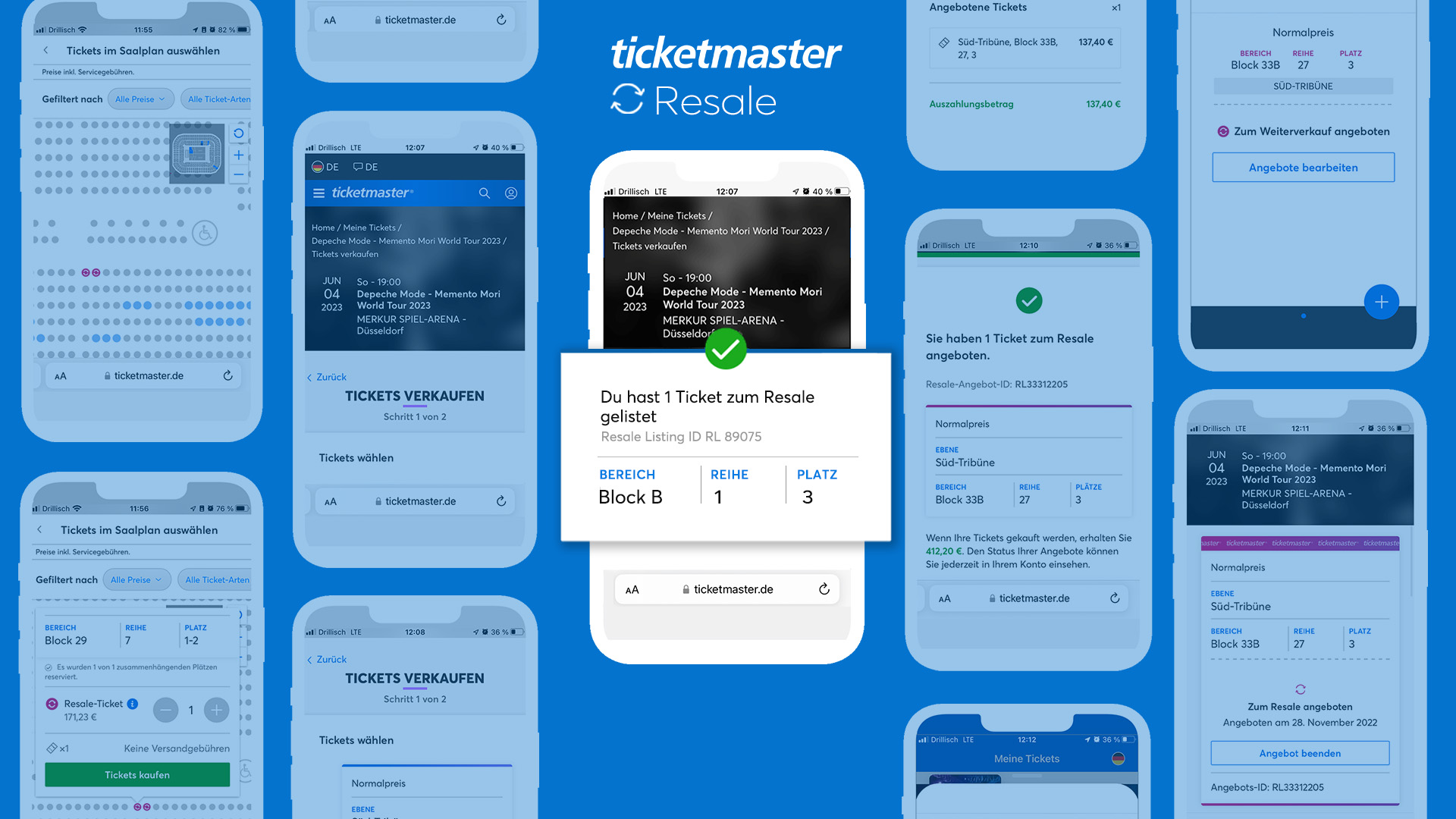 Ticketmaster Tickets verkaufen