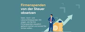 Spenden von der Steuer absetzen
